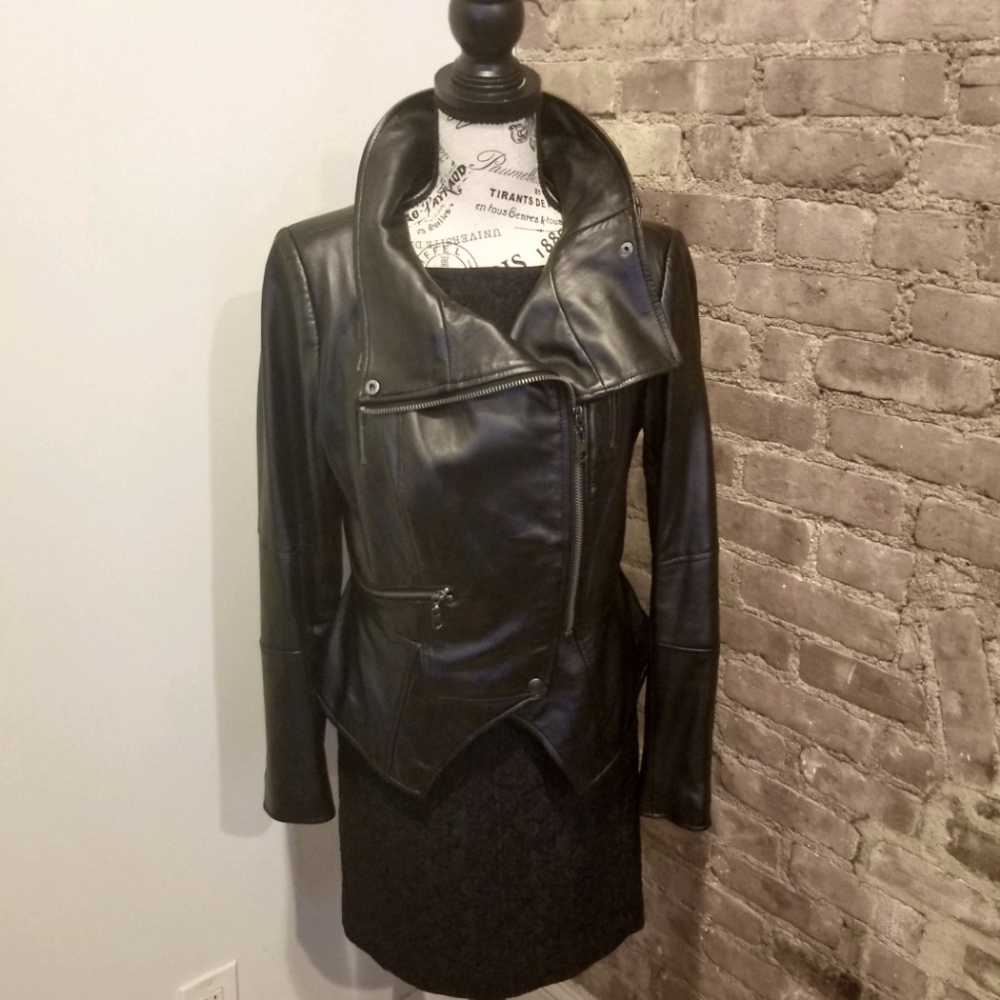 G.I.L.I. Leather Moto Jacket